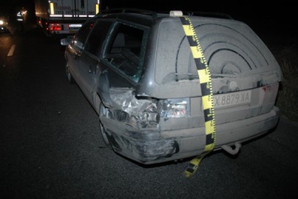 Accident grav pe DN 2A: Un bărbat din Ilfov, scos din maşină cu descarcerarea şi operat la Spitalul Judeţean
